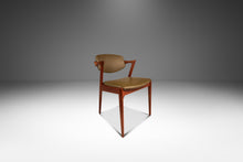 Load image into Gallery viewer, Set of Four ( 4 ) Danish Mid-Century Modern Model 42 Dining Chairs in Teak &amp; Leather by Kai Kristiansen, Denmark, c. 1960s-ABT Modern
