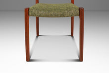 Load image into Gallery viewer, Set of Four (4) Danish Mid-Century Modern Model 85 Ladderback Dining Chairs in Teak by Niels Møller for J.L. Møller, Denmark, c. 1960s-ABT Modern
