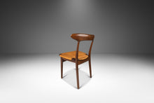 Load image into Gallery viewer, Set of Four (4) Danish Modern Dining Chairs in Walnut w/ Thrush Seats After Hans J. Wegner, c. 1960&#39;s-ABT Modern
