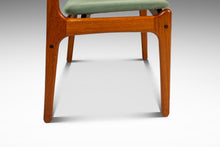 Load image into Gallery viewer, Set of Four (4) Danish Modern Model 49 Dining Chairs in Teak &amp; Original Fabric by Erik Buch for O. D. Møbler, Denmark, c. 1990s-ABT Modern
