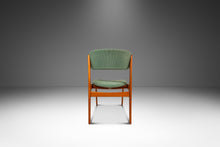 Load image into Gallery viewer, Set of Four (4) Danish Modern Model 49 Dining Chairs in Teak &amp; Original Fabric by Erik Buch for O. D. Møbler, Denmark, c. 1990s-ABT Modern
