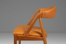 Load image into Gallery viewer, Set of Four (4) Mid-Century Danish Modern Model 31 Dining Chairs in Teak &amp; Leather by Kai Kristiansen for Schou Andersen, Denmark, c. 1960s-ABT Modern
