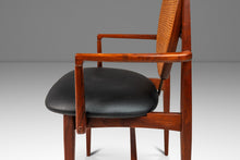 Load image into Gallery viewer, Set of Four ( 4 ) Mid-Century Modern Cane-Back Dining Chairs in Walnut by Milo Baughman for Directional Furniture, USA, c. 1960&#39;s-ABT Modern
