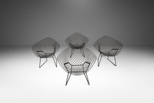 Load image into Gallery viewer, Set of Four (4) Mid-Century Modern &quot;Diamond&quot; Chairs by Harry Bertoia for Knoll Ready for Upholstery of Your Choosing, USA, c. 1960s-ABT Modern
