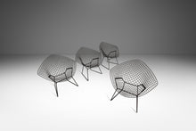 Load image into Gallery viewer, Set of Four (4) Mid-Century Modern &quot;Diamond&quot; Chairs by Harry Bertoia for Knoll Ready for Upholstery of Your Choosing, USA, c. 1960s-ABT Modern
