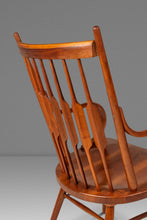 Load image into Gallery viewer, Set of Four (4) Mid-Century Modern Windsor "Centennial" Dining Armchairs in Solid Walnut by Kipp Stewart for Drexel, USA, c. 1960's-ABT Modern
