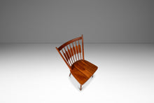 Load image into Gallery viewer, Set of Four (4) Mid-Century Modern Windsor "Centennial" Dining Side Chairs in Solid Walnut by Kipp Stewart for Drexel, USA, c. 1960's-ABT Modern
