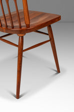 Load image into Gallery viewer, Set of Four (4) Mid-Century Modern Windsor "Centennial" Dining Side Chairs in Solid Walnut by Kipp Stewart for Drexel, USA, c. 1960's-ABT Modern
