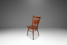 Load image into Gallery viewer, Set of Four (4) Mid-Century Modern Windsor "Centennial" Dining Side Chairs in Solid Walnut by Kipp Stewart for Drexel, USA, c. 1960's-ABT Modern
