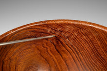 Load image into Gallery viewer, Set of Four ( 4 ) Mid-Century Organic Modern Wood-Turned Salad / Serving Bowls in Solid Burmese Teak, c. 1970's-ABT Modern
