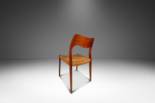 Load image into Gallery viewer, Set of Four ( 4 ) Møller Model #71 Dining Chairs in Teak &amp; Paper Cord by Niels Møller for J.L. Møllers Møbelfabrik, Denmark, 1960&#39;s-ABT Modern

