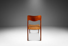 Load image into Gallery viewer, Set of Four ( 4 ) Møller Model #71 Dining Chairs in Teak &amp; Paper Cord by Niels Møller for J.L. Møllers Møbelfabrik, Denmark, 1960&#39;s-ABT Modern
