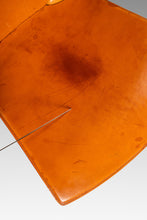 Load image into Gallery viewer, Set of Four (4) Patinaed Italian Scadinavian Modern 'Cos' Dining Chairs in Beech &amp; Leather by Josep Lluscà for Cassina, Italy, c. 1990s-ABT Modern
