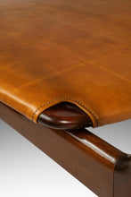 Load image into Gallery viewer, Set of Four (4) Rare Mid-Century Danish Modern Dining Chairs in Beech &amp; Leather by Ib Kofod-Larsen for Selig, Denmark, c. 1960s-ABT Modern
