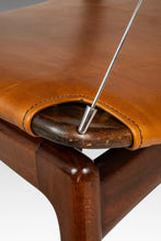 Load image into Gallery viewer, Set of Four (4) Rare Mid-Century Danish Modern Dining Chairs in Beech &amp; Leather by Ib Kofod-Larsen for Selig, Denmark, c. 1960s-ABT Modern
