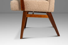 Load image into Gallery viewer, Set of Four (4) Rare Mid-Century Modern Model C-108 Armchairs in Walnut &amp; Beige Bouclé by Jens Risom for Jens Risom Design, USA, c. 1960s-ABT Modern
