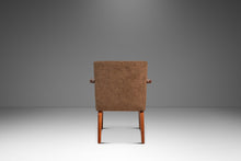 Load image into Gallery viewer, Set of Four (4) Rare Mid-Century Modern Model C-108 Armchairs in Walnut &amp; Brown Bouclé by Jens Risom for Jens Risom Design, USA, c. 1950s-ABT Modern
