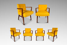 Load image into Gallery viewer, Set of Four (4) Rare Restored Mid-Century Modern Model C-108 Armchairs in Walnut by Jens Risom for Jens Risom Design, USA, c. 1950s-ABT Modern
