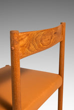 Load image into Gallery viewer, Set of Four (4) Restored Mid-Century Danish Modern Dining Chairs in Teak &amp; Leather Poul M. Volther for Frem Røjle, Denmark, c. 1960's-ABT Modern
