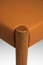 Load image into Gallery viewer, Set of Four (4) Restored Mid-Century Danish Modern Dining Chairs in Teak &amp; Leather Poul M. Volther for Frem Røjle, Denmark, c. 1960's-ABT Modern
