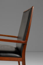 Load image into Gallery viewer, Set of Four (4) Restored Mid-Century Modern High-Back Dining Chairs in Walnut &amp; Vinyl by Milo Baughman for Dillingham, USA, c. 1960s-ABT Modern
