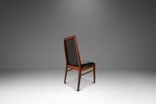 Load image into Gallery viewer, Set of Four (4) Restored Mid-Century Modern High-Back Dining Chairs in Walnut &amp; Vinyl by Milo Baughman for Dillingham, USA, c. 1960s-ABT Modern
