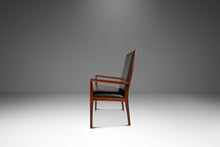 Load image into Gallery viewer, Set of Four (4) Restored Mid-Century Modern High-Back Dining Chairs in Walnut &amp; Vinyl by Milo Baughman for Dillingham, USA, c. 1960s-ABT Modern

