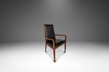 Load image into Gallery viewer, Set of Four (4) Restored Mid-Century Modern High-Back Dining Chairs in Walnut &amp; Vinyl by Milo Baughman for Dillingham, USA, c. 1960s-ABT Modern
