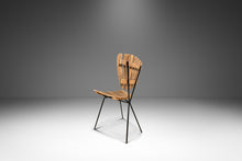 Load image into Gallery viewer, Set of Four (4) Restored Mid-Century Modern Wrought Iron &amp; Birch Chairs by Arthur Umanoff, USA, c. 1960s-ABT Modern
