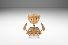Load image into Gallery viewer, Set of Four (4) Restored Mid-Century Modern Wrought Iron &amp; Birch Chairs by Arthur Umanoff, USA, c. 1960s-ABT Modern
