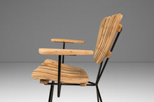 Load image into Gallery viewer, Set of Four (4) Restored Mid-Century Modern Wrought Iron &amp; Birch Chairs by Arthur Umanoff, USA, c. 1960s-ABT Modern
