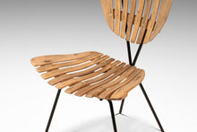 Load image into Gallery viewer, Set of Four (4) Restored Mid-Century Modern Wrought Iron &amp; Birch Chairs by Arthur Umanoff, USA, c. 1960s-ABT Modern
