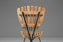 Load image into Gallery viewer, Set of Four (4) Restored Mid-Century Modern Wrought Iron &amp; Birch Chairs by Arthur Umanoff, USA, c. 1960s-ABT Modern
