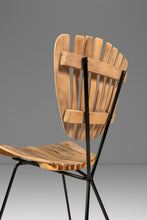 Load image into Gallery viewer, Set of Four (4) Restored Mid-Century Modern Wrought Iron &amp; Birch Chairs by Arthur Umanoff, USA, c. 1960s-ABT Modern
