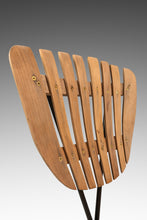 Load image into Gallery viewer, Set of Four (4) Restored Mid-Century Modern Wrought Iron &amp; Birch Chairs by Arthur Umanoff, USA, c. 1960s-ABT Modern
