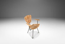 Load image into Gallery viewer, Set of Four (4) Restored Mid-Century Modern Wrought Iron &amp; Birch Chairs by Arthur Umanoff, USA, c. 1960s-ABT Modern
