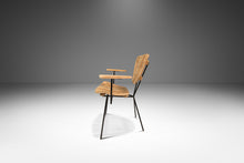 Load image into Gallery viewer, Set of Four (4) Restored Mid-Century Modern Wrought Iron &amp; Birch Chairs by Arthur Umanoff, USA, c. 1960s-ABT Modern
