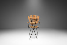 Load image into Gallery viewer, Set of Four (4) Restored Mid-Century Modern Wrought Iron &amp; Birch Chairs by Arthur Umanoff, USA, c. 1960s-ABT Modern
