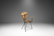 Load image into Gallery viewer, Set of Four (4) Restored Mid-Century Modern Wrought Iron &amp; Birch Chairs by Arthur Umanoff, USA, c. 1960s-ABT Modern
