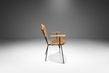Load image into Gallery viewer, Set of Four (4) Restored Mid-Century Modern Wrought Iron &amp; Birch Chairs by Arthur Umanoff, USA, c. 1960s-ABT Modern
