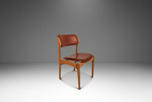 Load image into Gallery viewer, Set of Six (6) Bespoke Danish Modern Model 49 Dining Chairs in Teak &amp; New Leather by Erik Buch for O. D. Møbler, Denmark, c. 1960s-ABT Modern
