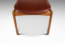 Load image into Gallery viewer, Set of Six (6) Bespoke Danish Modern Model 49 Dining Chairs in Teak &amp; New Leather by Erik Buch for O. D. Møbler, Denmark, c. 1960s-ABT Modern
