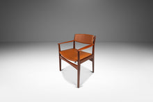 Load image into Gallery viewer, Set of Six (6) Danish Mid-Century Modern Dining Chairs in Teak &amp; Vinyl by Poul Volther for Frem Røjle, Denmark, c. 1960&#39;s-ABT Modern
