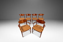 Load image into Gallery viewer, Set of Six (6) Danish Modern Model 317 Dining Chairs by Peter Hvidt &amp; Orla Mølgaard-Nielsen in Teak for Søborg, Denmark, c. 1960s-ABT Modern
