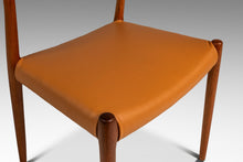 Load image into Gallery viewer, Set of Six (6) Danish Modern Møller Model 79 Side Chairs in Teak by Niels Otto Møller for J.L. Møller Mobelfabrik, Denmark, c. 1960's-ABT Modern
