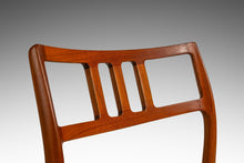 Load image into Gallery viewer, Set of Six (6) Danish Modern Møller Model 79 Side Chairs in Teak by Niels Otto Møller for J.L. Møller Mobelfabrik, Denmark, c. 1960's-ABT Modern
