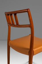 Load image into Gallery viewer, Set of Six (6) Danish Modern Møller Model 79 Side Chairs in Teak by Niels Otto Møller for J.L. Møller Mobelfabrik, Denmark, c. 1960's-ABT Modern
