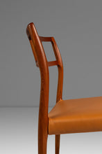 Load image into Gallery viewer, Set of Six (6) Danish Modern Møller Model 79 Side Chairs in Teak by Niels Otto Møller for J.L. Møller Mobelfabrik, Denmark, c. 1960's-ABT Modern
