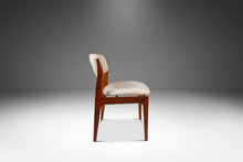 Load image into Gallery viewer, Set of Six (6) Danish Modern Sculptural Dining Chairs in Teak &amp; Bouclé by Benny Linden for Benny Linden Designs, Thailand, c. 1970s-ABT Modern
