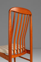Load image into Gallery viewer, Set of Six (6) Danish Modern Sculptural Dining Chairs in Teak &amp; New Fabric by Benny Linden for Benny Linden Designs, Thailand, c. 1970s-ABT Modern
